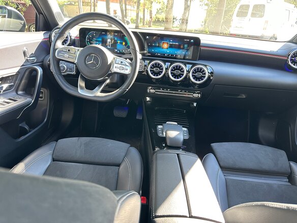 2021 Mercedes-Benz A-Класс 200 Long IV (W177), серый, 3800000 рублей - вид 4