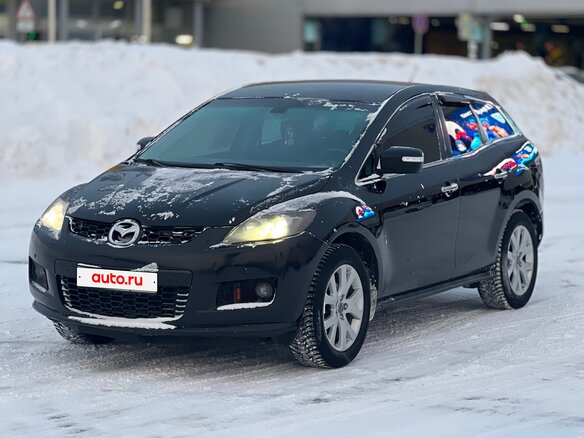 2007 Mazda CX-7 I, чёрный, 820000 рублей