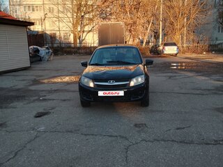 2015 Lada (ВАЗ) Granta I, чёрный, 320000 рублей, вид 1