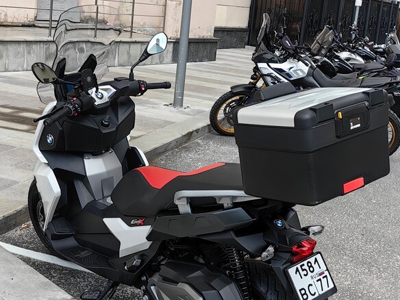 2019 BMW C 400 X, белый, 520000 рублей - вид 11