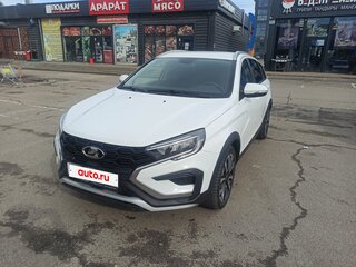 2024 Lada (ВАЗ) Vesta SW Cross I Рестайлинг (NG), белый, 1250000 рублей, вид 2
