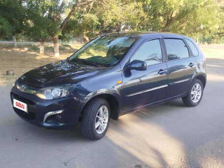 2013 Lada (ВАЗ) Kalina II, синий, 498000 рублей, вид 2