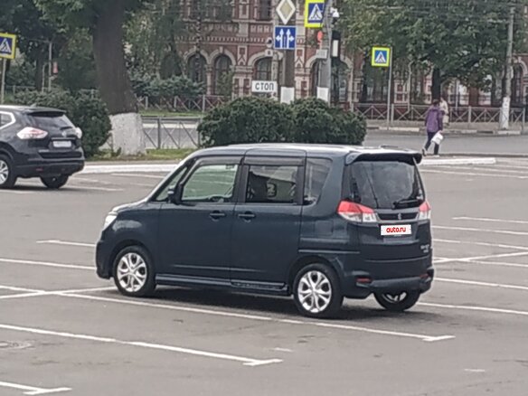 2015 Suzuki Solio II Рестайлинг, синий, 860000 рублей - вид 18