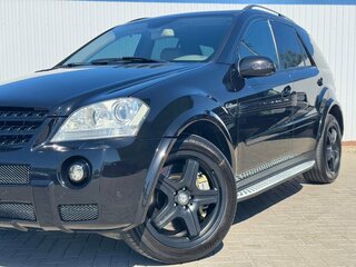 2008 Mercedes-Benz M-Класс AMG 63 AMG II (W164) Рестайлинг, чёрный, 1900000 рублей, вид 2