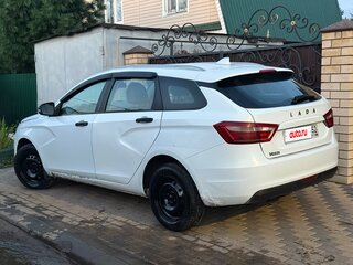 2020 Lada (ВАЗ) Vesta SW I, белый, 590000 рублей, вид 3