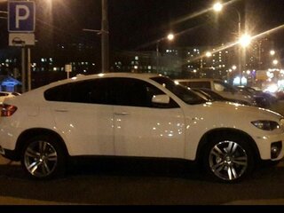 2009 BMW X6 35i 6-speed I (E71), белый, 1540000 рублей, вид 3