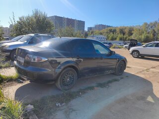 2003 Mazda 6 I (GG), чёрный, 300000 рублей, вид 4
