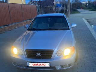 2004 Kia Magentis I Рестайлинг, серебристый, 350000 рублей, вид 1
