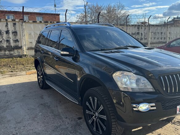 2008 Mercedes-Benz GL-Класс 500 I (X164), чёрный, 1500000 рублей