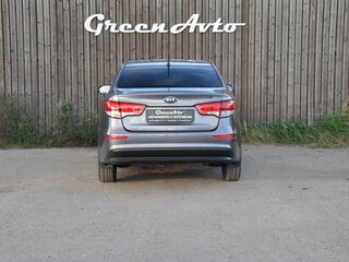 2015 Kia Rio III Рестайлинг, серый, 970000 рублей, вид 4