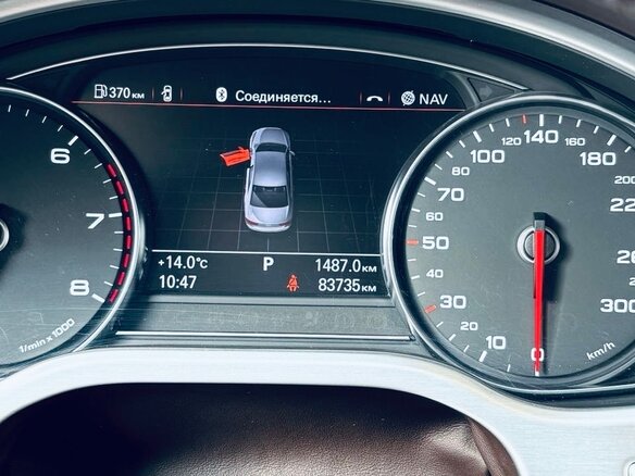 2013 Audi A8 Long III (D4), чёрный, 3900000 рублей - вид 7