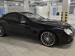 2007 Mercedes-Benz SL-Класс 350 V (R230) Рестайлинг, чёрный, 2000000 рублей, вид 5