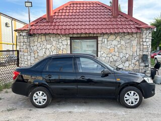 2014 Lada (ВАЗ) Granta I, чёрный, 299999 рублей, вид 3