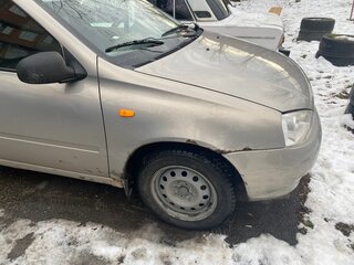 2007 Lada (ВАЗ) Kalina I, серый, 210000 рублей, вид 4