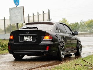 2008 Subaru Legacy IV Рестайлинг, чёрный, 1100000 рублей, вид 3
