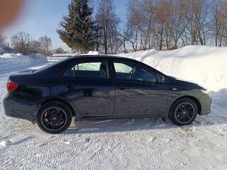 2008 Toyota Corolla X (E140, E150), чёрный, 920000 рублей, вид 2