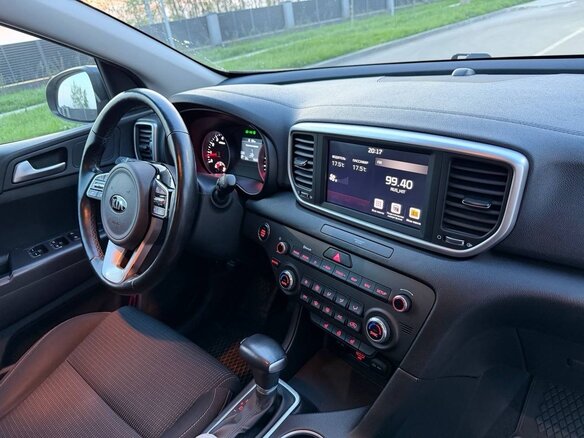 2021 Kia Sportage IV Рестайлинг, синий, 2490000 рублей - вид 33