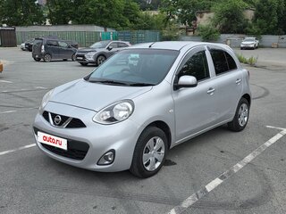 2016 Nissan March IV (K13) Рестайлинг, серый, 610000 рублей, вид 1
