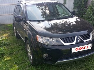 2008 Mitsubishi Outlander II, чёрный, 899000 рублей, вид 2