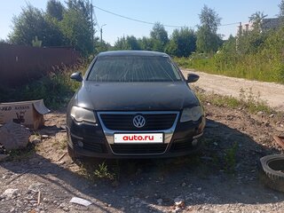 2006 Volkswagen Passat B6, чёрный, 250000 рублей, вид 1