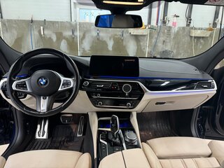 2021 BMW 6 серии Gran Turismo 630d xDrive IV (G32) Рестайлинг, синий, 4990000 рублей, вид 5