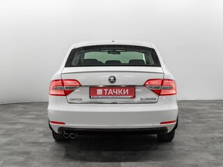 2014 Skoda Superb DSG II Рестайлинг, белый, 1175000 рублей, вид 3