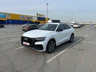 2022 Audi Q8 45 TDI I (4M), белый, 9500000 рублей, вид 1