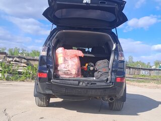 2008 Mitsubishi Outlander II, чёрный, 975000 рублей, вид 4