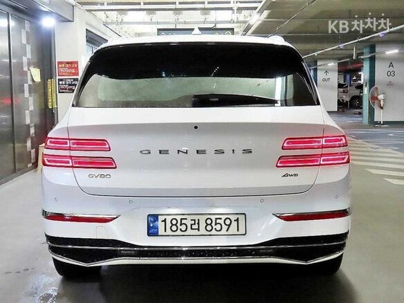 2024 Genesis GV80 I Рестайлинг, белый, 7850010 рублей - вид 4