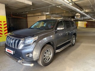 2014 Toyota Land Cruiser Prado 5-speed 150 Series Рестайлинг 1, серый, 3720000 рублей, вид 4