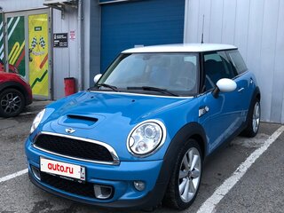 2013 Mini Hatch Cooper S II (R56) Рестайлинг, голубой, 1800000 рублей, вид 2