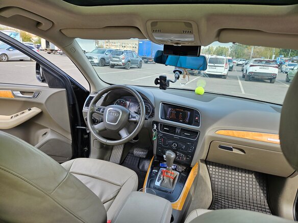 2009 Audi Q5 I (8R), чёрный, 1400000 рублей - вид 7