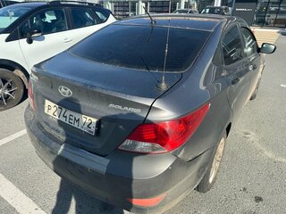 2014 Hyundai Solaris I Рестайлинг, серый, 750000 рублей, вид 4