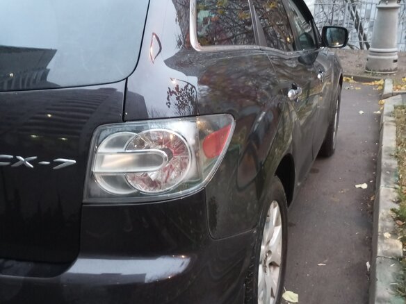 2008 Mazda CX-7 I, пурпурный, 690000 рублей - вид 14