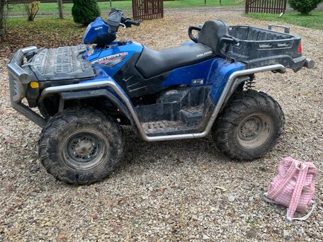 2006 Polaris Sportsman 800, синий, 480000 рублей, вид 3