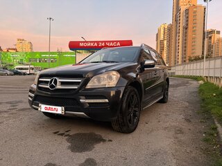 2010 Mercedes-Benz GL-Класс 350 I (X164) Рестайлинг, чёрный, 1650000 рублей, вид 1