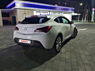 2012 Opel Astra GTC J Рестайлинг, белый, 960000 рублей, вид 4