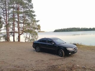 2008 Hyundai Sonata V (NF) Рестайлинг, чёрный, 390000 рублей, вид 4