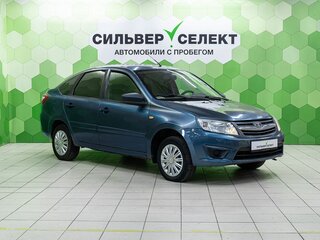 2014 Lada (ВАЗ) Granta I, синий, 300000 рублей, вид 5