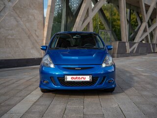 2007 Honda Jazz I Рестайлинг, синий, 750000 рублей, вид 2