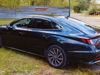 2022 Hyundai Sonata VIII (DN8), синий, 2500000 рублей, вид 2