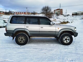 1997 Toyota Land Cruiser 80 Series Рестайлинг, серый, 4200000 рублей, вид 3