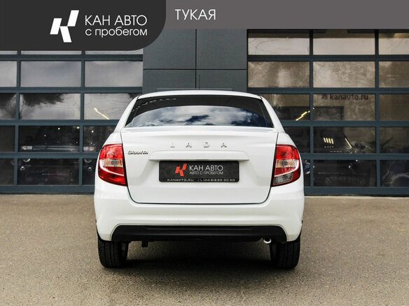 2023 Lada (ВАЗ) Granta I Рестайлинг, белый, 759000 рублей - вид 3