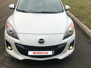 2013 Mazda 3 II (BL) Рестайлинг, белый, 920000 рублей, вид 1