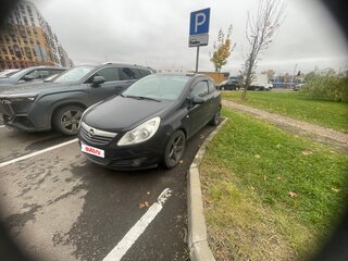 2008 Opel Corsa D, чёрный, 630000 рублей, вид 3