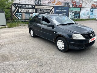 2013 Renault Logan I Рестайлинг, чёрный, 190000 рублей, вид 3