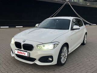 2015 BMW 1 серии 118i II (F20/F21) Рестайлинг, белый, 1499000 рублей, вид 1