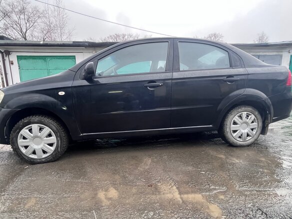 2007 Chevrolet Aveo I Рестайлинг, чёрный, 250000 рублей - вид 6
