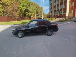 2012 Lada (ВАЗ) Granta I, чёрный, 200000 рублей, вид 4