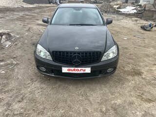 2008 Mercedes-Benz C-Класс 280 III (W204), чёрный, 1100000 рублей, вид 2